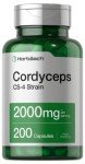 Horbäach 2000mg Cordyceps Mushroom Capsules - 200 Count