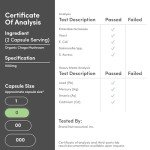 Organic Chaga Mushroom Capsules - 120 Count