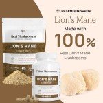 Lion's Mane Mushroom Capsules for Brain Health