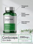Horbäach 2000mg Cordyceps Mushroom Capsules - 200 Count
