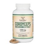 Cordyceps Capsules for Overall Wellness – 210 Count