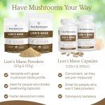 Lion's Mane Mushroom Capsules for Brain Health