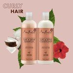 Vegan Curl & Shine Shampoo and Conditioner Set