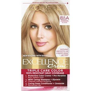 L'Oreal Paris Vegan Triple Care Hair Color - 8.5A Champagne Blonde