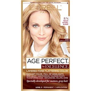Medium Natural Blonde Hair Color Set, 8N