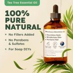 KUKKA 100% Pure Tea Tree Essential Oil (4 fl oz)