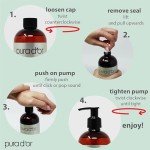 PURA D'OR Organic Sweet Almond Oil - 16 Oz