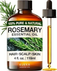 Pure Rosemary Oil for Hair, Skin, and Aromatherapy