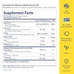 Vegan Multivitamin for Women 18+, 60 Capsules