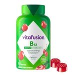 Vegan Cherry B12 Gummies for Energy & Health