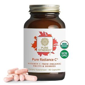 Pure Radiance Vegan Vitamin C Capsules, 90 Count