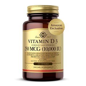 Solgar Vegan Vitamin D3 Softgels for Bone Health