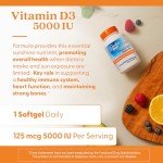 Vegan Vitamin D3 5000IU for Immune Support