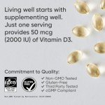 Vitamin D3 2000iu with Coconut MCT Oil