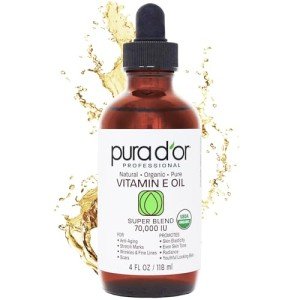 Vegan Vitamin E Oil Blend for Skin & Hair