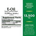 Vitamin E Oil for Skin and Immune Support