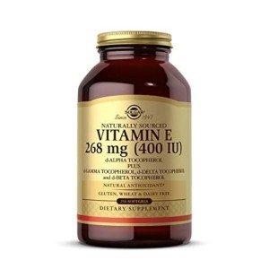 Natural Vitamin E Softgels for Skin & Immunity