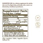 Solgar Vitamin E 670mg – Vegan Antioxidant Softgels