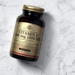 Natural Vitamin E Softgels for Skin & Immunity