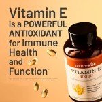 NatureWise Vegan Vitamin E Softgels - 120 Count