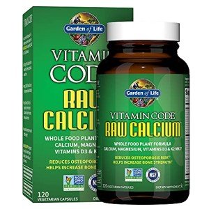 Garden of Life Raw Vegan Calcium Supplement Capsules