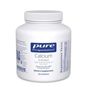 Calcium Citrate Supplement for Bone and Heart Health
