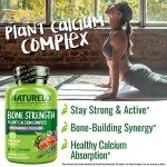 NATURELO Vegan Calcium Supplement with Vitamins & Minerals