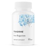 Thorne Vegan Iron Bisglycinate Supplement - 60 Capsules