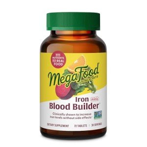 Vegan Iron Supplement with B12 & Folate Tablets