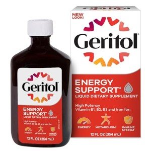 Vegan Vitamin and Iron Liquid Supplement 12 Oz