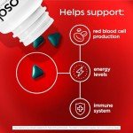 Vegan Iron Supplement Tablets for Energy & Immunity