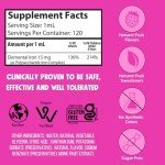 Vegan Liquid Iron Drops for Kids - Raspberry Flavor