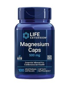 Magnesium Caps for Heart & Bone Health, 500 mg