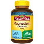 Vegan Magnesium Oxide 400 mg - Extra Strength Supplement