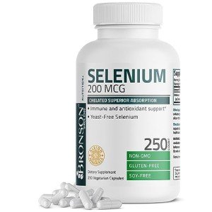 Vegan Selenium 200 mcg Amino Acid Complex Capsules