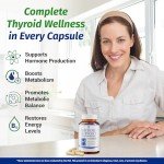 Vegan Thyroid Support Supplement with Iodine & B12