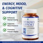 Vegan Thyroid Support Supplement with Iodine & B12