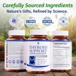 Vegan Thyroid Support Supplement with Iodine & B12