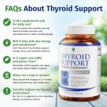 Vegan Thyroid Support Supplement with Iodine & B12