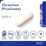Vegan Chromium Picolinate Supplement - 60 Capsules