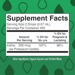 MaryRuth Organics Vegan Iodine Liquid Drops - 450 Servings