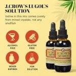 J.CROW'S® Vegan Iodine Solution 2% - 2 oz