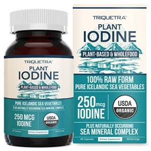 Organic Sea Vegetable Iodine Supplement – Vegan Formula