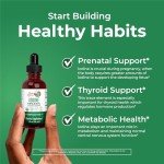 MaryRuth Organics Vegan Iodine Liquid Drops - 450 Servings