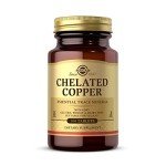 Vegan Chelated Copper for Collagen Support - 100 Tablets