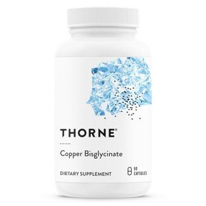 Thorne Vegan Copper Bisglycinate - 60 Capsules
