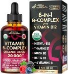 Organic Vegan B-Complex Liquid Drops - 2fl oz