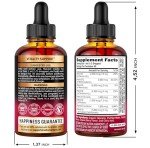 Organic Vegan B-Complex Liquid Drops - 2fl oz