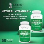 Vegan B1 B6 B12 Complex - 60 Capsules