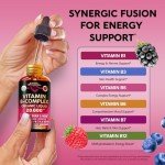Organic Vegan B-Complex Liquid Drops - 2fl oz